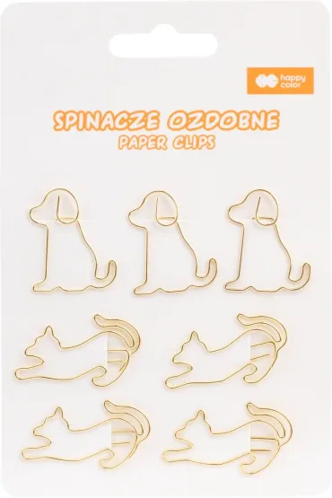 Happy Color Spinacze ozdobne Cat&Dog 7 szt.