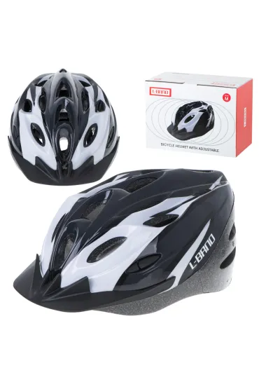 L-BRNO Kask rowerowy regulowany rozmiar M 54-58cm