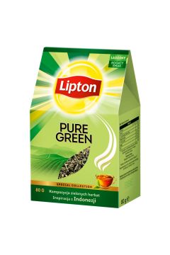 Lipton Pure Green Herbata zielona 80 g