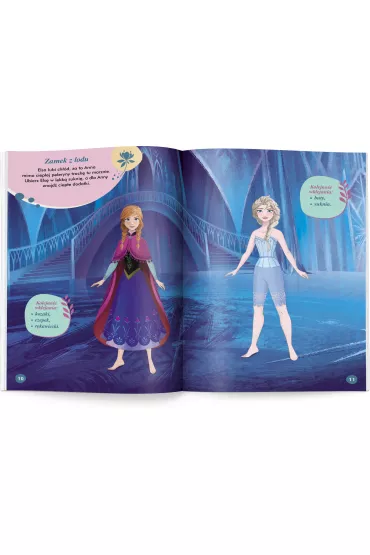 Disney Kraina lodu. Ubieranki naklejanki