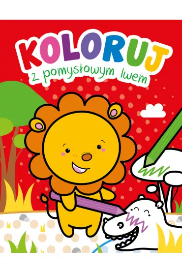 Koloruj z pomys�owym lwem