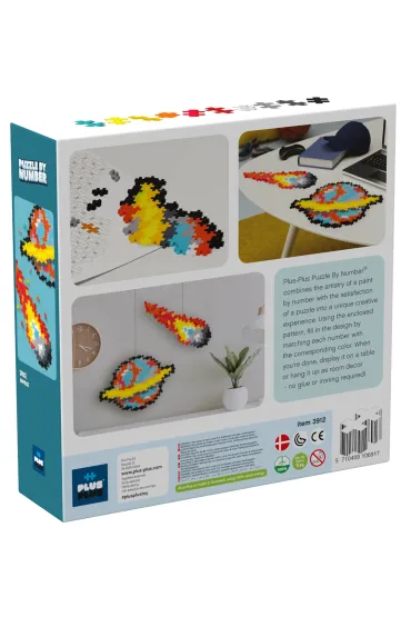 Puzzle By Numbers 500 el. Kosmos Plus-Plus