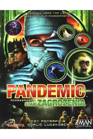 Pandemic. Stan zagro�enia Rebel - Matt Leacock