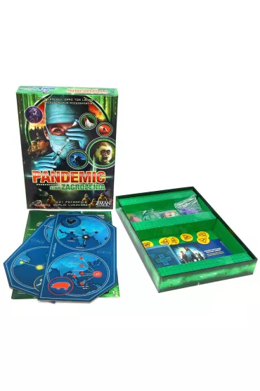 Pandemic. Stan zagro�enia Rebel - Matt Leacock