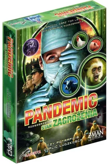 Pandemic. Stan zagro�enia Rebel - Matt Leacock