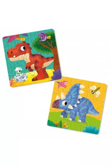 Puzzle piankowe 2w1 Dinozaury Roter Kafer