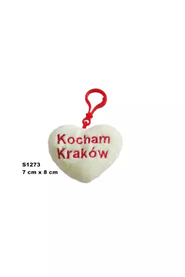 Sun-Day Brelok serce kocham Krak�w
