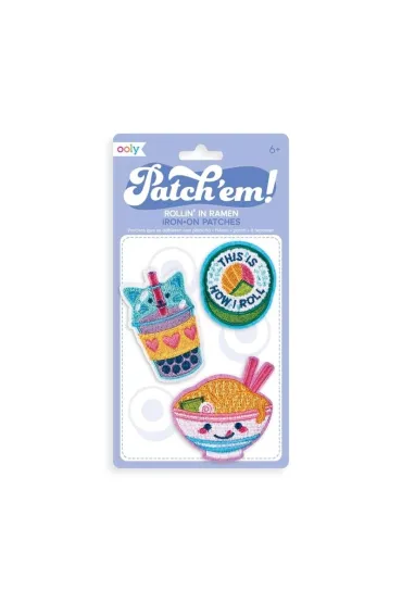 Kolorowe Baloniki Naprasowanki Patch Em - Azjatyckie Przysmaki
