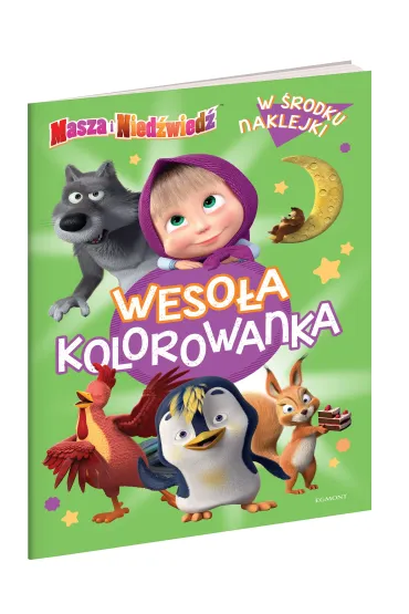 Masza i Nied�wied�. Weso�a kolorowanka
