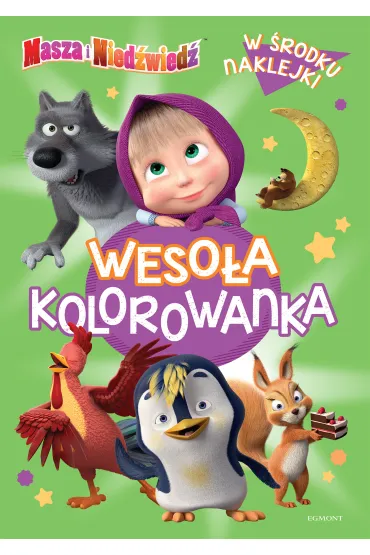 Masza i Nied�wied�. Weso�a kolorowanka