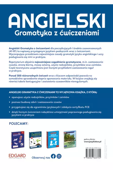 Angielski. Gramatyka z �wiczeniami. Poziom A1-B1
