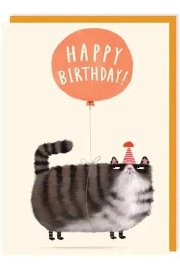 Karnet 229 Urodziny Zrz�dliwy kot Grumpy Cat