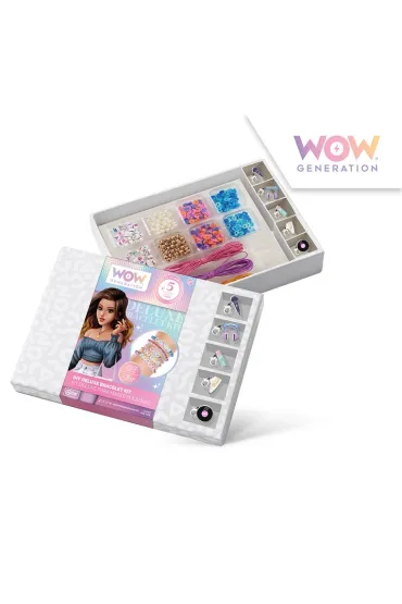 Zestaw Deluxe z 5 metalowymi zawieszkami do bransoletek WOW KIDS EUROSWAN