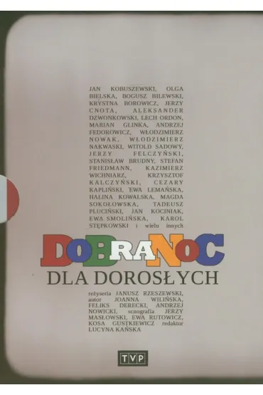 Dobranoc dla doros�ych [DVD] - Kazimierz Wichniarz, Janusz Rzeszowski