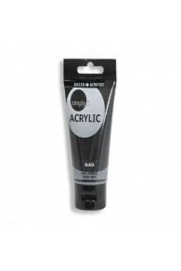 Giotto Simply acrylic black 250 ml