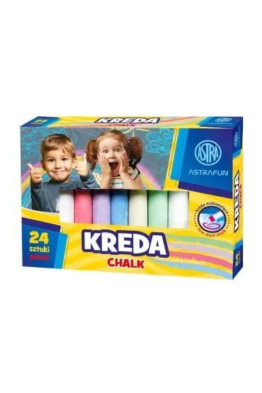 Astra Kreda tablicowa Fun 24 szt.