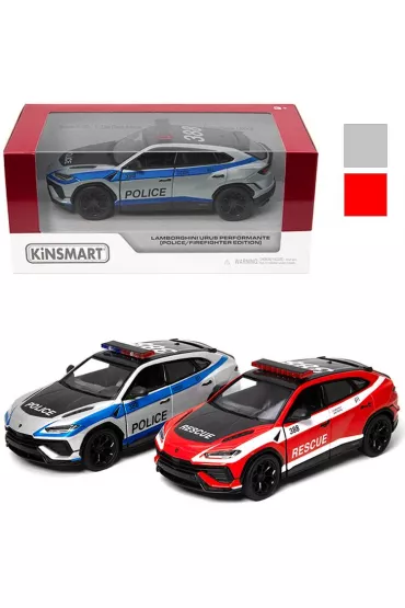 Lamborghini urus performatne policja MIX Kinsmart