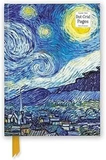 Flame Tree Notatnik A5 kropki TW Gwia�dzista noc Van Gogh