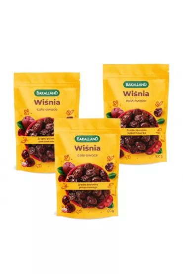 Bakalland Winia soczysta Zestaw 3 x 100 g