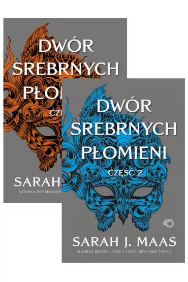 Pakiet Dw�r srebrnych p�omieni. Dw�r cierni i r�. Tom 4. Cz�� 1 i 2 - Sarah J. Maas