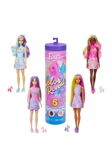 Barbie Color Reveal Lalka Balonowe zwierz�tka Mattel