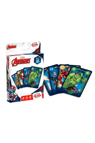 Gra karciana 4w1. Avengers