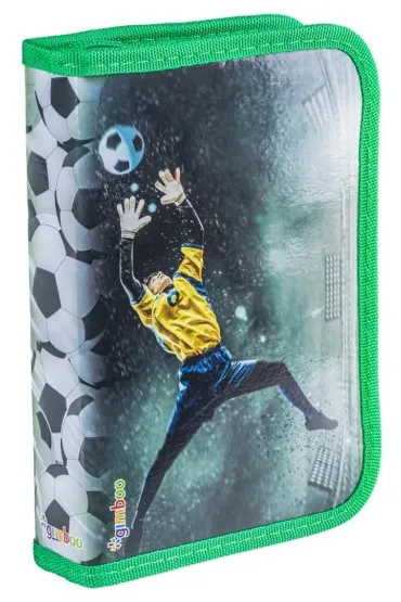 Gimboo Pi�rnik z wyposa�. 1-komorowy Soccer zielony