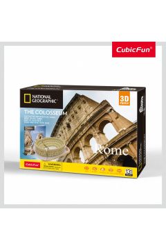 Puzzle 3D 131 el. National Geographic Colosseum Cubic Fun