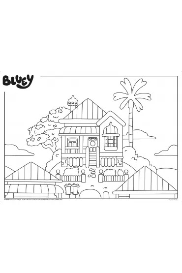 Puzzle 24 el. Bluey Story Time Lisciani