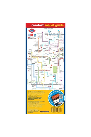Madryt map&guide PL laminat 2023