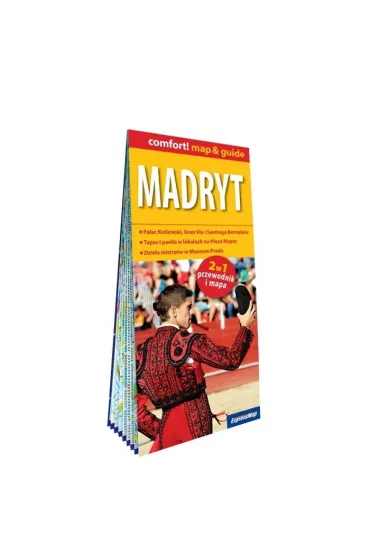 Madryt map&guide PL laminat 2023