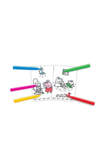 Kochamy ci�, Evie! �winka Peppa. Numerkowe kolorowanki
