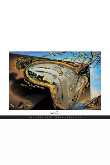 Salvador Dali Mi�kkie Zegary - plakat 91,5x61 cm