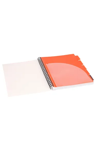Strigo Ko�ozeszyt Pads A4 Floral ceglany kratka 100 kartek