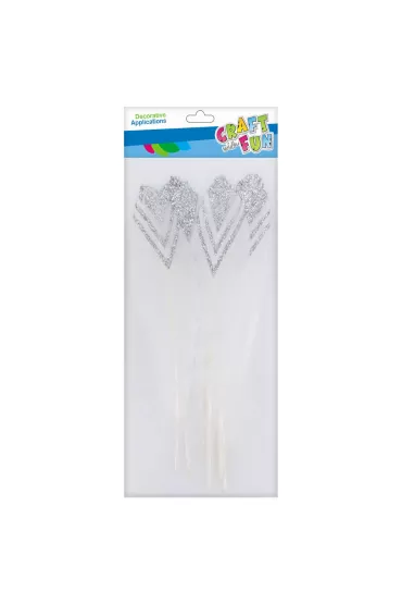 Craft with Fun Pi�rka dekoracyjne brokatowe 17-22 cm