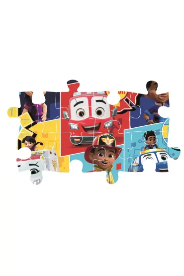 Puzzle 24 el. Maxi SuperColor. Disney Firebud Clementoni