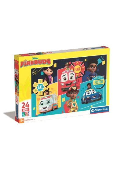 Puzzle 24 el. Maxi SuperColor. Disney Firebud Clementoni