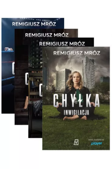 Pakiet Joanna Chy�ka. Tomy 1-4: Kasacja, Zagini�cie, Rewizja, Inwigilacja. Wydanie serialowe - Remigiusz Mr�z