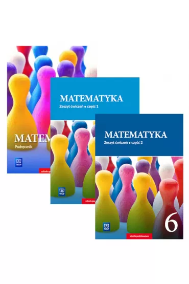 Matematyka. Podr�cznik i zeszyt �wicze� cz�� 1-2 dla klasy 6 szko�y podstawowej - Anna Dubiecka, Barbara Dubiecka-Kruk, Piotr Piskorski, Tomasz Malicki