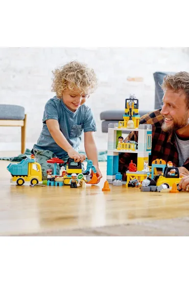 LEGO DUPLO �uraw wie�owy i budowa 10933