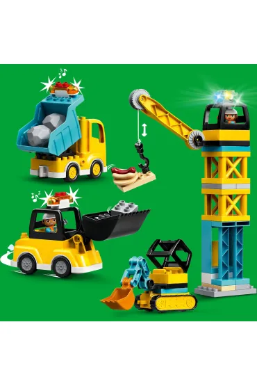 LEGO DUPLO �uraw wie�owy i budowa 10933