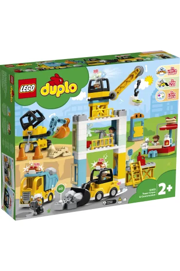LEGO DUPLO �uraw wie�owy i budowa 10933