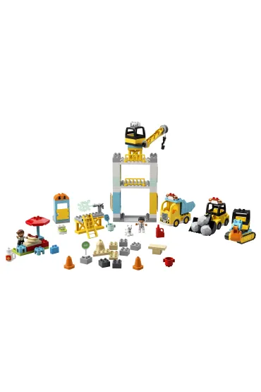 LEGO DUPLO �uraw wie�owy i budowa 10933