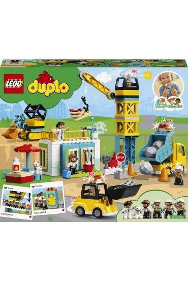 LEGO DUPLO �uraw wie�owy i budowa 10933