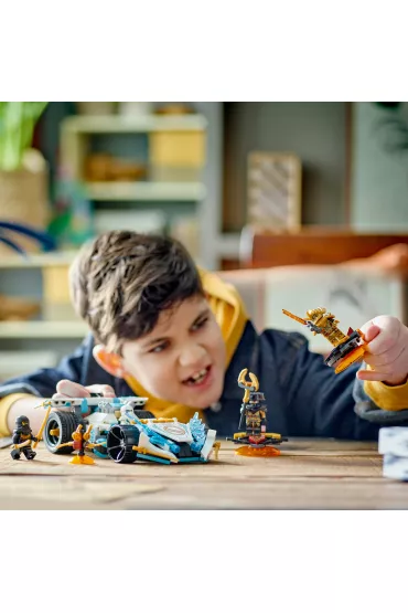 LEGO NINJAGO Smocza moc Zane’a — wy�cig�wka spinjitzu 71791