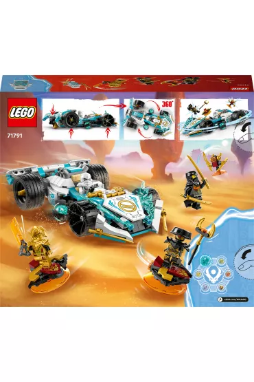 LEGO NINJAGO Smocza moc Zane’a — wy�cig�wka spinjitzu 71791