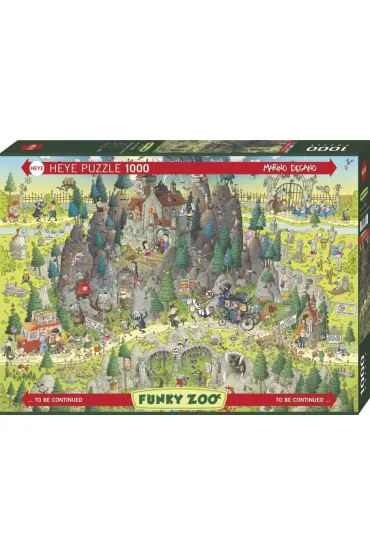 Puzzle 1000 el. Funky ZOO cze�� IX- Transylwania Heye