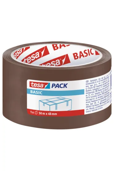 Ta�ma pakowa Tesapack Basic br�zowa 50mx48mm