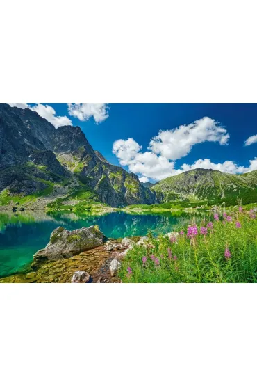 Puzzle 500 el. Czarny Staw pod Rysami, Tatras, Poland Castorland