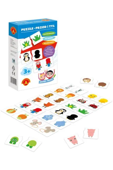 Puzzle Zabawa i nauka. Prz�d i Ty� Alexander